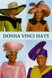 Donna Vinci Church Hats for Women | Fall 2025 Fashion