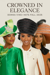 Crowned in Elegance: Donna Vinci Hats Fall 2025