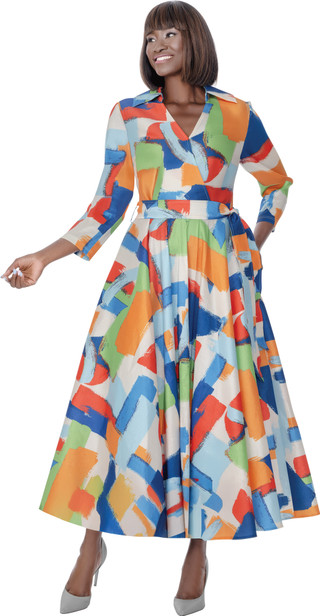 Terramina Designer Church Dress 7023 – Women's Special Occasion Dress