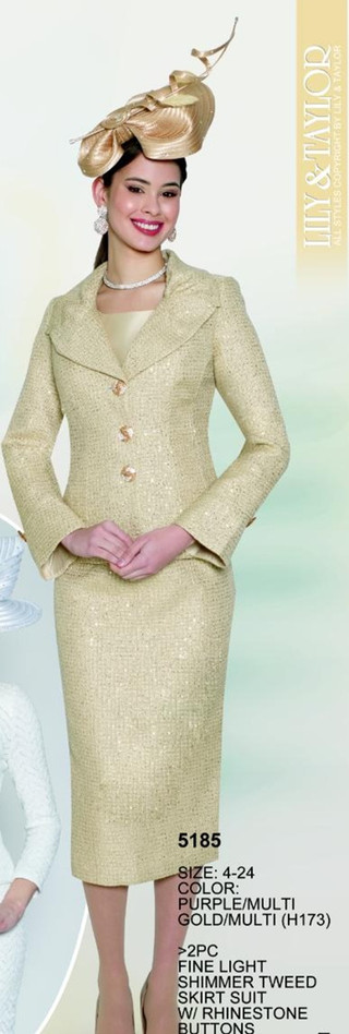 Lily Taylor Designer Church Suit 5185 – Elegant Women's Suit for