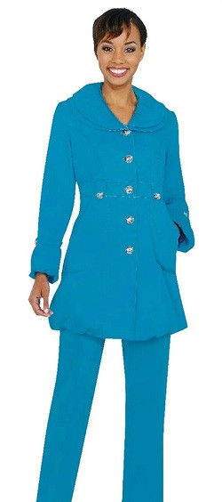 Dorinda Clark Cole 309093 Navy Designer Church Suits – Elegant