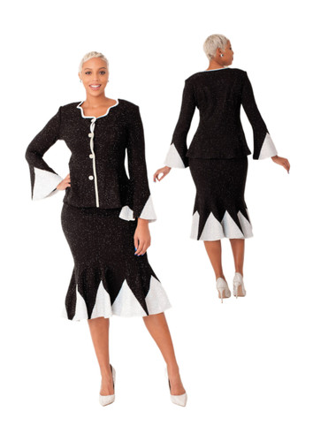 Liorah Knits Designer Church Suit 7319 – Women's Special Occasions
