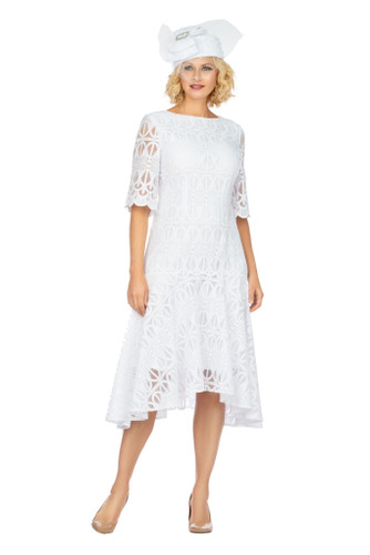 Giovanna D1525 Dress - White