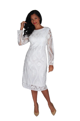 Diana Couture 8501 Dress - White