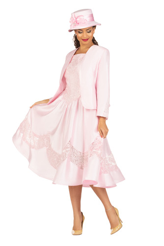 Giovanna D1593 Dress Suit - Soft Pink