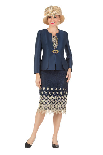 Giovanna G1202 3Pc Skirt Suit 