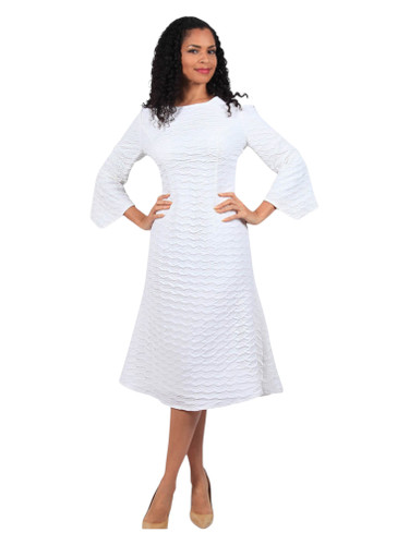 Diana Couture 8678 Dress - White