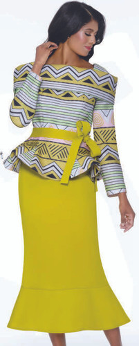 Stellar Looks SL600382 2Pc Skirt Suit