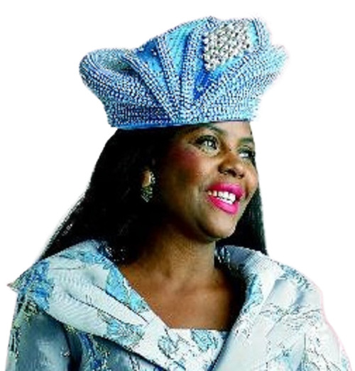 Lily and Taylor Hat H382 -BLU