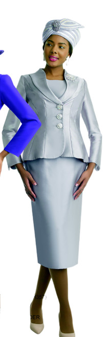 Lily Taylor 4417 3Pc Skirt Suit 