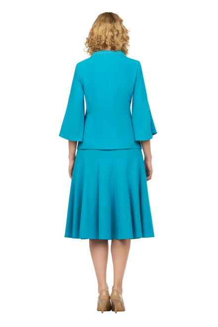 Giovanna 0730 Skirt Suit - back