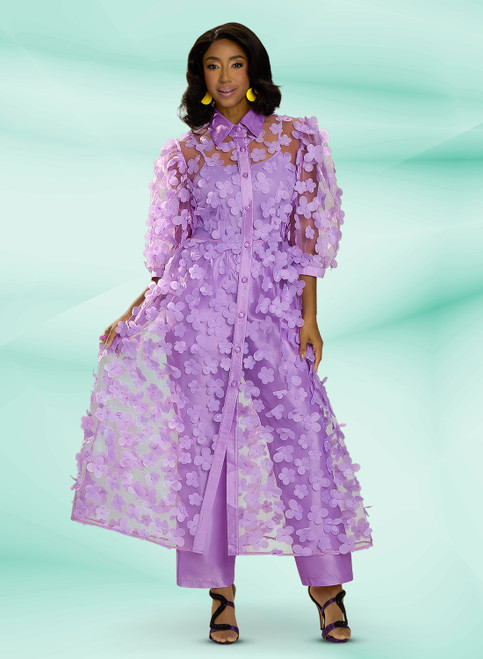 Donna Vinci 12180 3PC Pant Suit-2