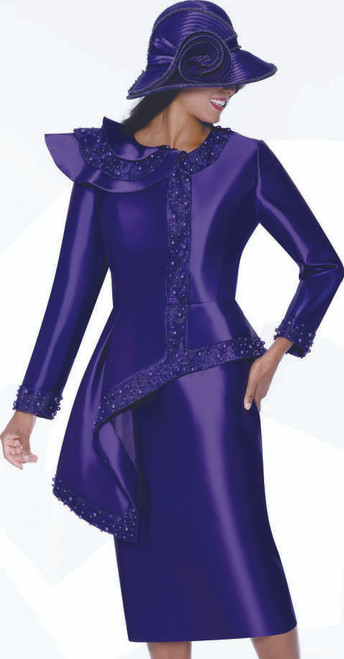 GMI 400522 2Pc Skirt Suit -Back