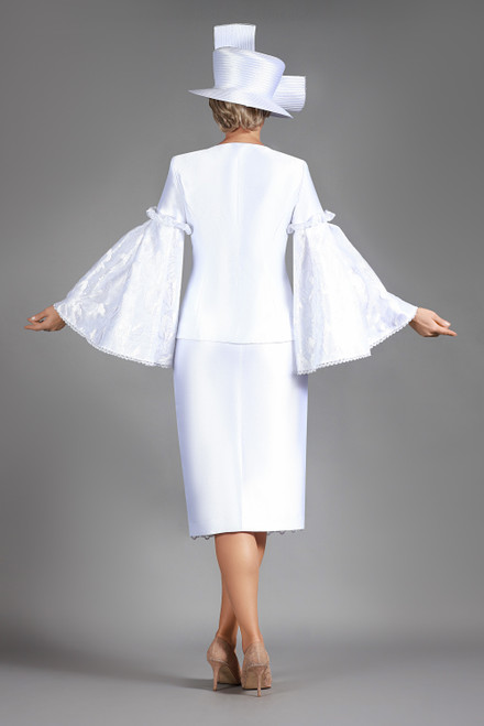 Giovanna G1304 2Pc Skirt Suit-Back