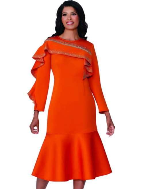 DN100441 Nubiano Fall 2025  – Orange dress