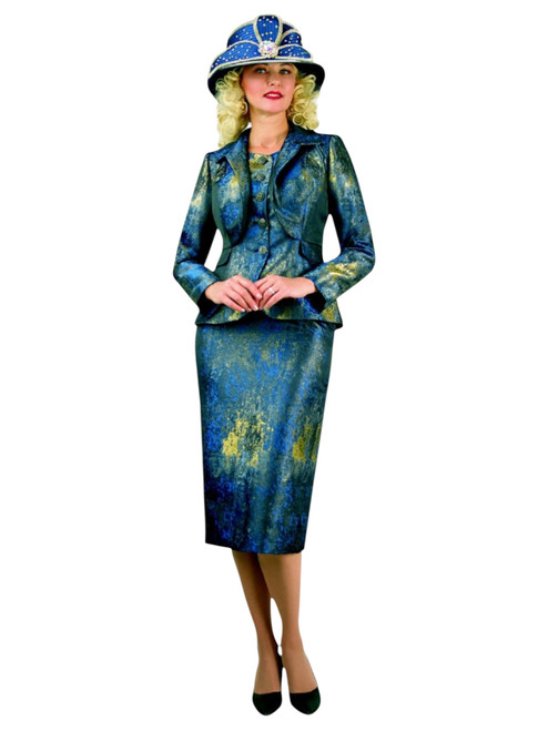 Lily and Taylor 4956 2Pc Women Church Suit