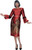 Terramina 7088 Dress -Rust