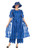Giovanna D1628 3Pc Pant Suit -Royal
