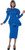 Terramina 7220 2Pc Skirt Suit - Royal