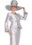 Champagne Italy 6216 3Pc Skirt Suit 