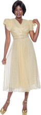 Terramina 7128 Dress - Champagne