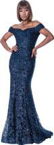 Annabelle 8869 Special Occasion Dress - Navy