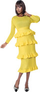 Terramina 7162 Dress - Yellow