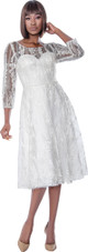 Annabelle 8873 Formal Dress - White