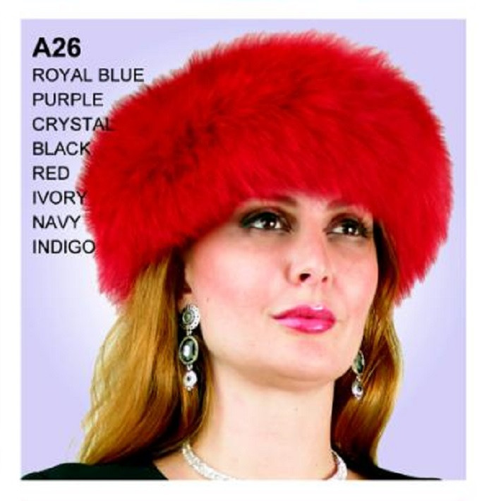 Elegance Fashions | Lily and Taylor A26 Fox fur Headband