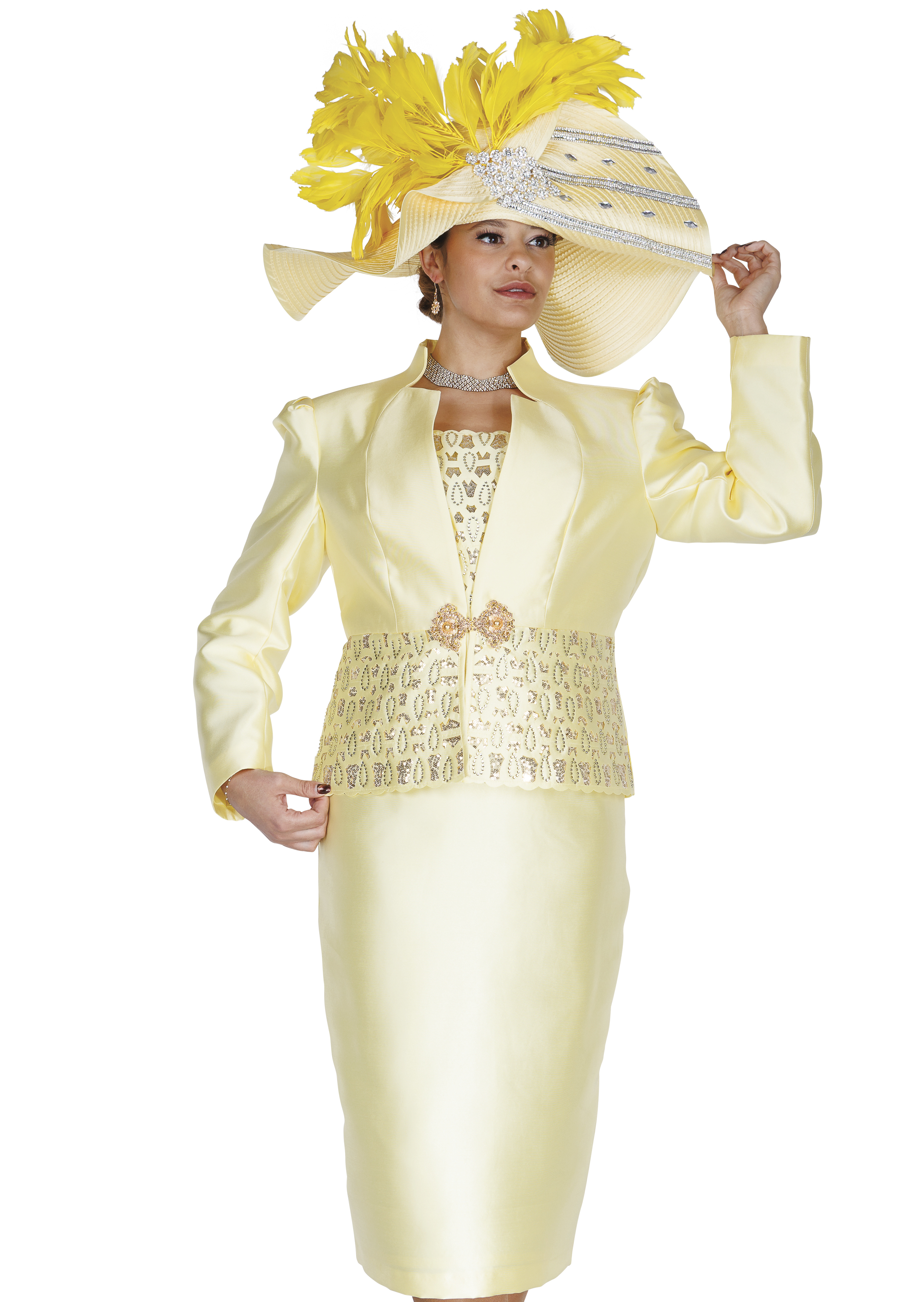Champagne Italy Women Designer Suits & Hats | Spring/Summer 2026 Collection