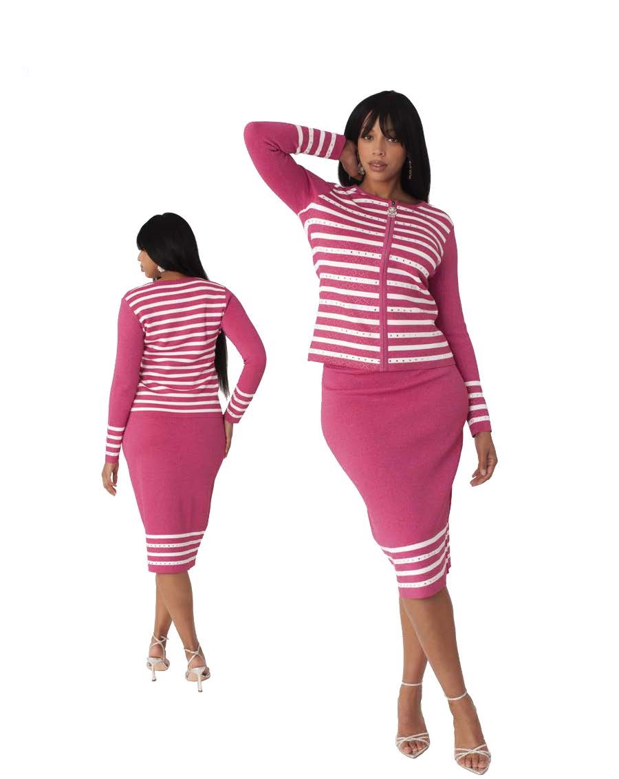 Kayla Knit Pant Suit 51014 main image 1