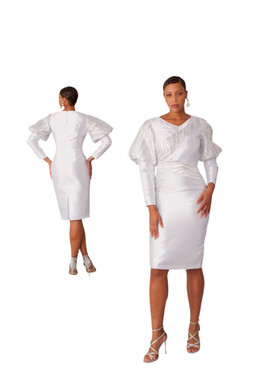 【関税込み】Tallulah Dresses Chancele 9736 Dress By Tally Taylor - White