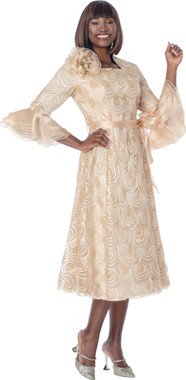 Elegance Fashions | Terramina Special Occasion Dress 7049 - in 3