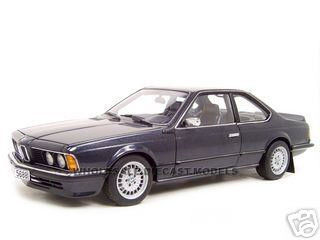 Copy of BMW 635 CSi Diamant Black 1/18 Diecast Car Model by Autoart