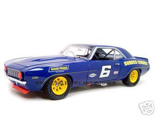 1969 Sunoco Chevrolet Camaro #6 1 Of 1250 Diecast Model 1/18 Die Cast Car By GMP