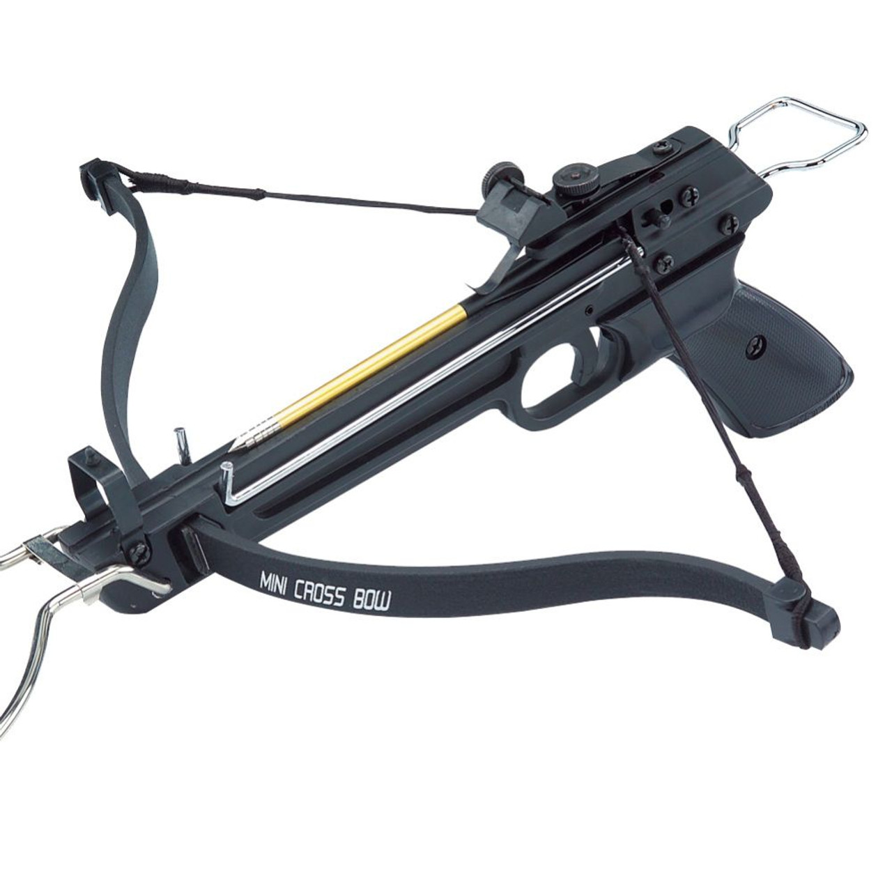 self cocking pistol crossbow