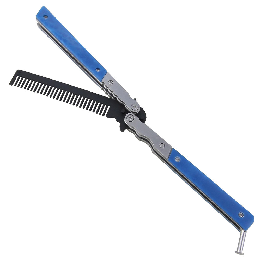 Training Walk on Water Butterfly Comb Knife - SwordsSwords.com