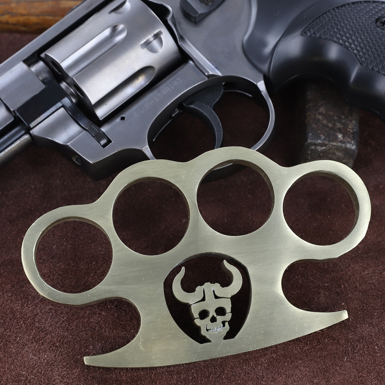 gun brass knuckles