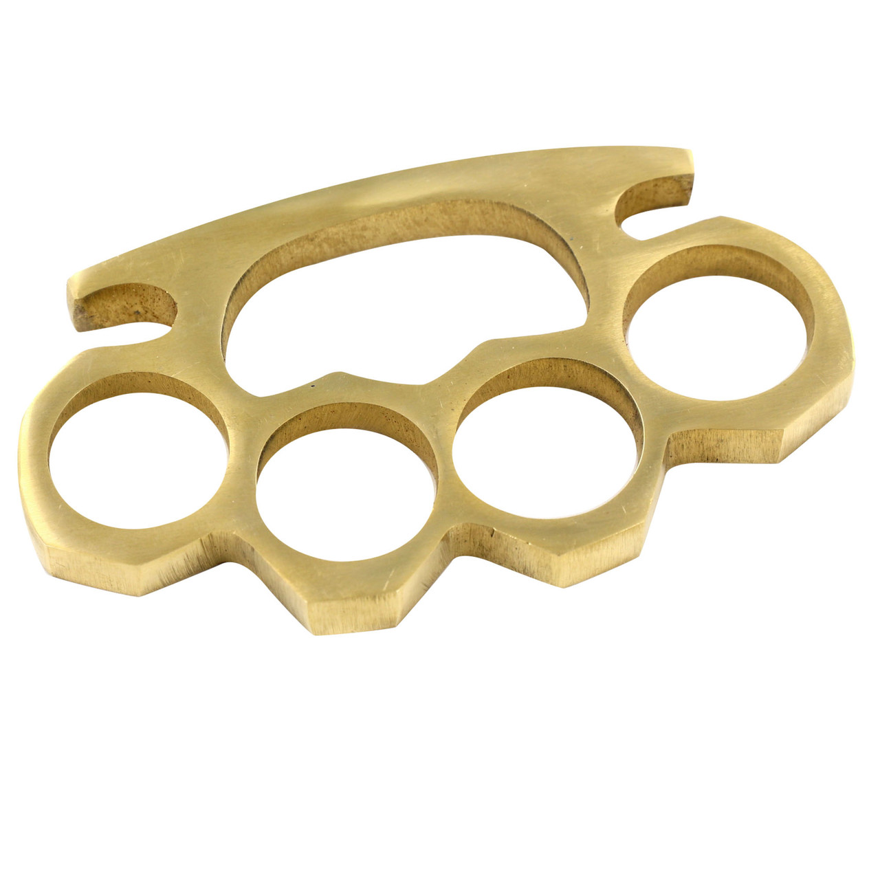 Fisticuffs 100% Solid Brass Classic Knuckle Duster Novelty Paper