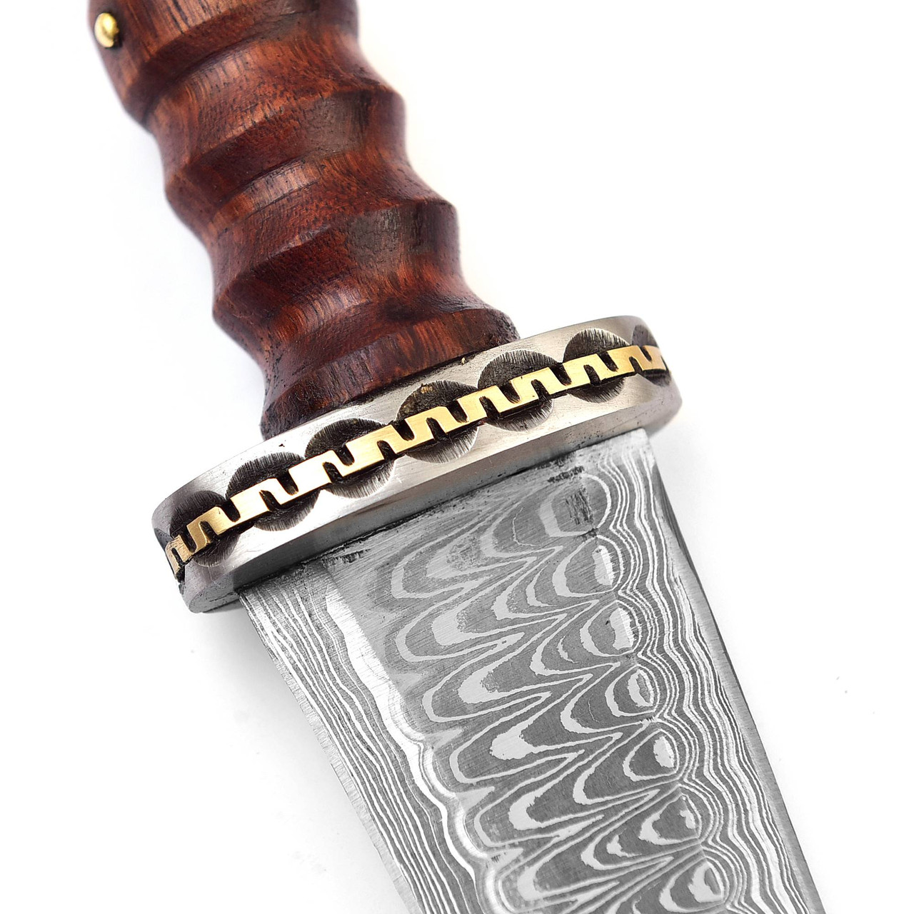 379W Candle Lit Endeavor Medieval Inspired Spiral Handle Dagger Knife ...