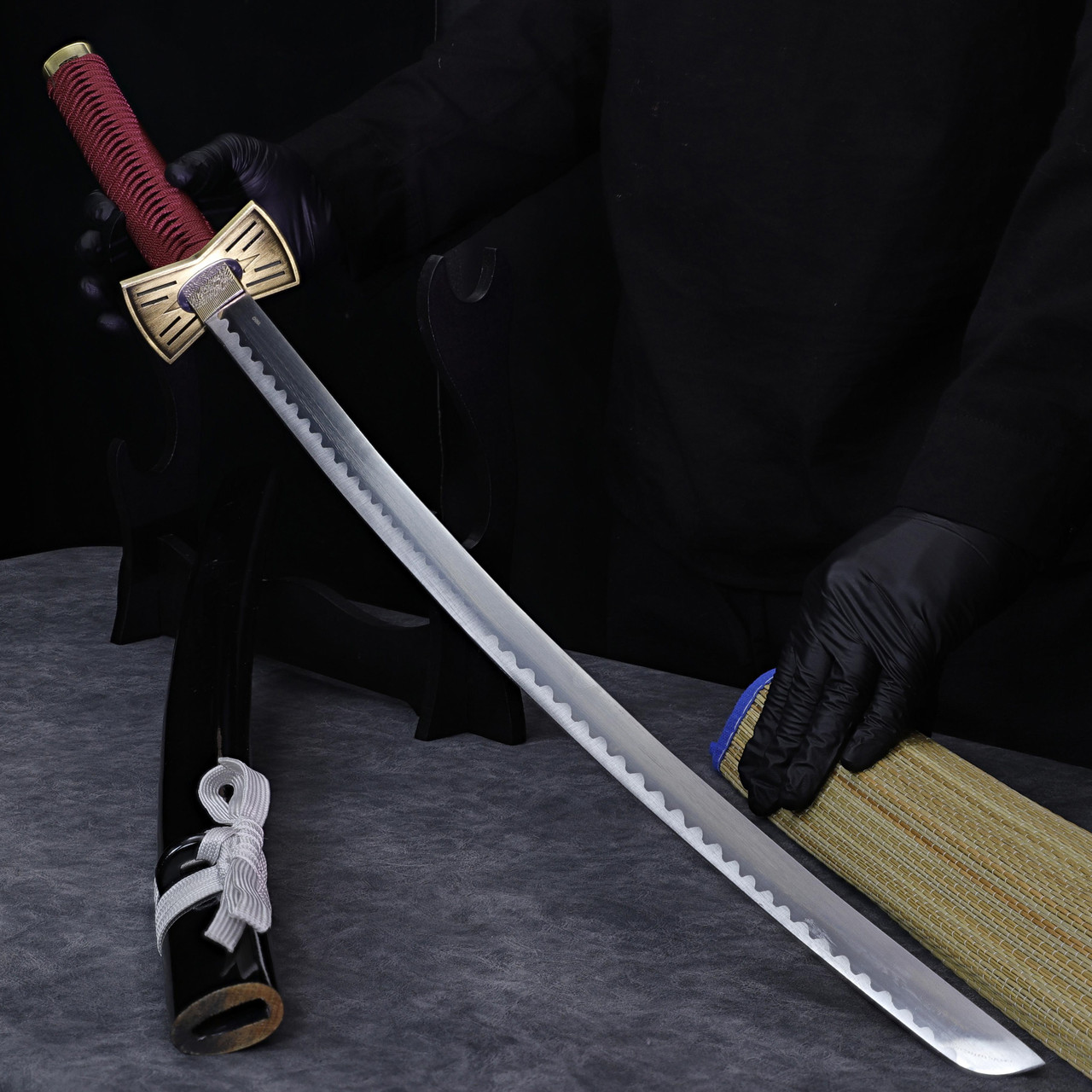 Blades of Power: What Jujutsu Kaisen Teaches Us About Damascus Steel Katanas and the Art of Mastery Okkotsu Yuta Replica Jujutsu Kaisen Katana | Carbon Steel Collectible Anime Movie Sword