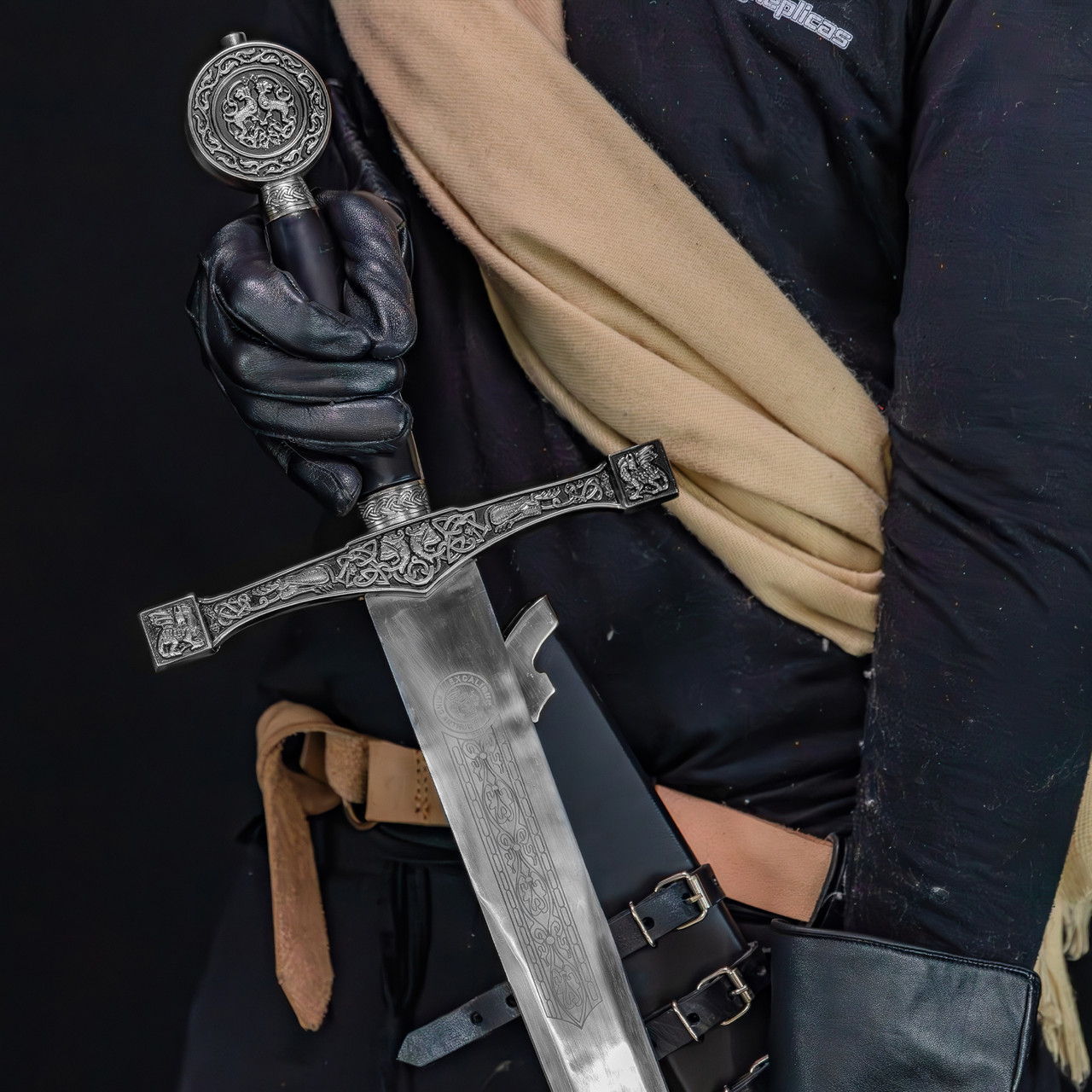 Pendragon Excalibur Sword - Handcrafted Medieval Fantasy Sword
