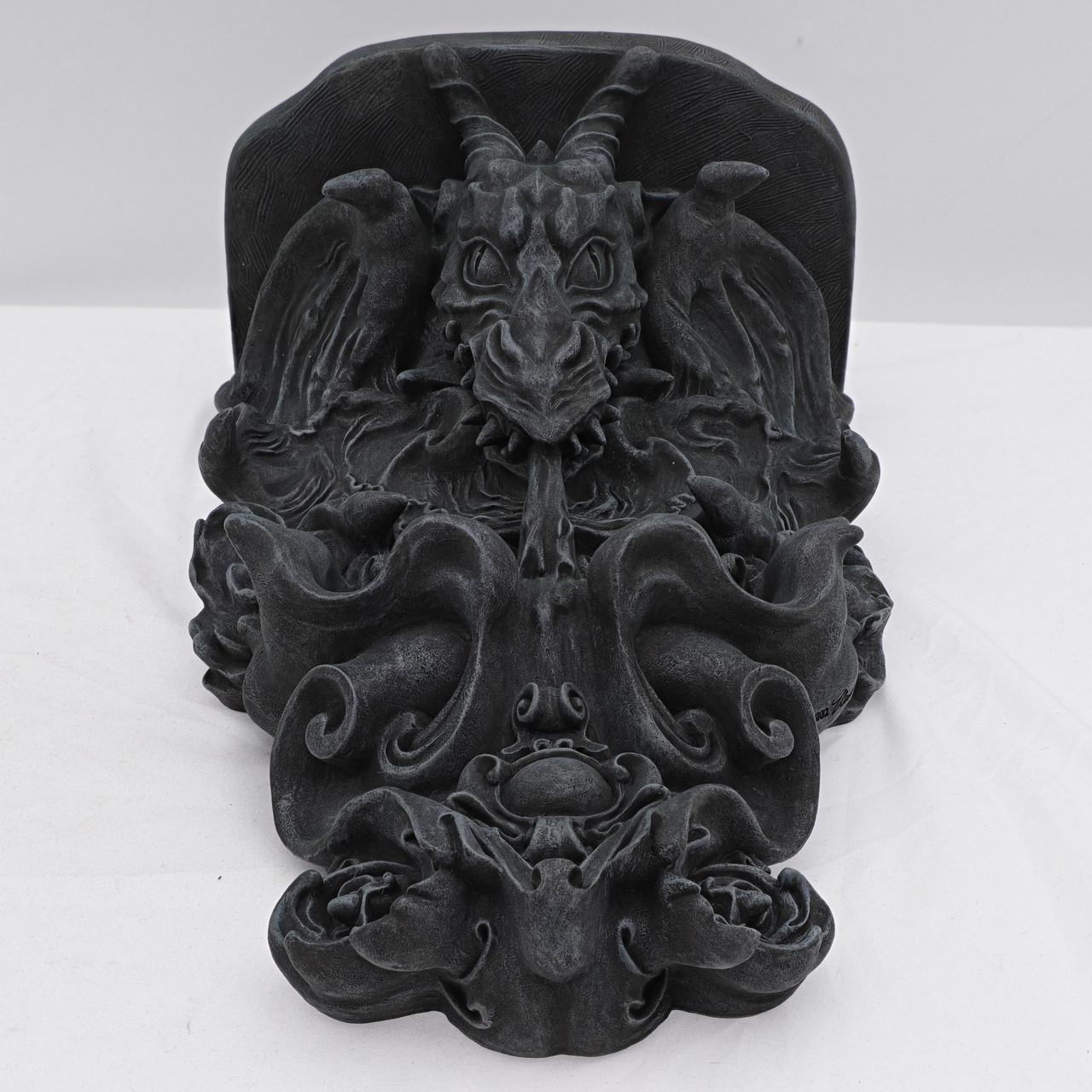 Gothic Dragon Wall Mount Sword Hanger Plaque