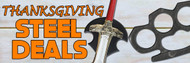 ​Thanksgiving Steel Deals: Massive Discounts on Swords and Self-Defense Tools