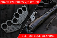 Brass Knuckles vs. Other Self-Defense Weapons: Which is the Most Effective?