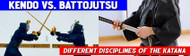 Kendo vs. Battojutsu: The Different Disciplines of the Katana