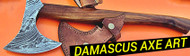 Why Damascus Axes are Works of Art