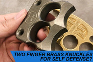 ​The History and Effectiveness of Two-Finger Brass Knuckles for Close-Quarter Self Defense