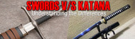 ​Swords vs. Katanas: Understanding the Differences