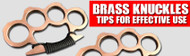 Brass Knuckles: Practical Tips for Effective Use